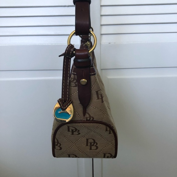 Dooney & Bourke Vintage Signature Structured Hobo - Picture 6 of 8